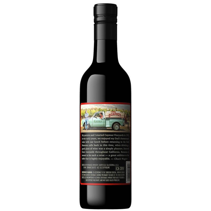 slide 2 of 4, Bonanza Cabernet Sauvignon Red Wine - 375ml Bottle, 375 ml