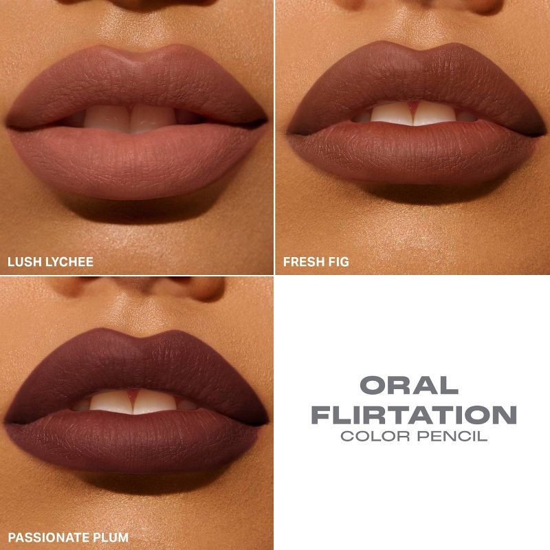 slide 3 of 9, Morphe Oral Flirtation Color Pencil - Lush Lychee - 0.05oz - Ulta Beauty, 0.05 oz