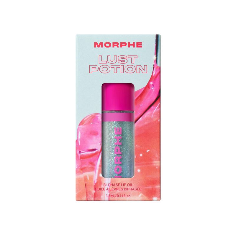 slide 10 of 10, Morphe Lust Potion Bi-Phase Lip Oil - Thirst Trap - 0.11 fl oz - Ulta Beauty, 0.11 fl oz