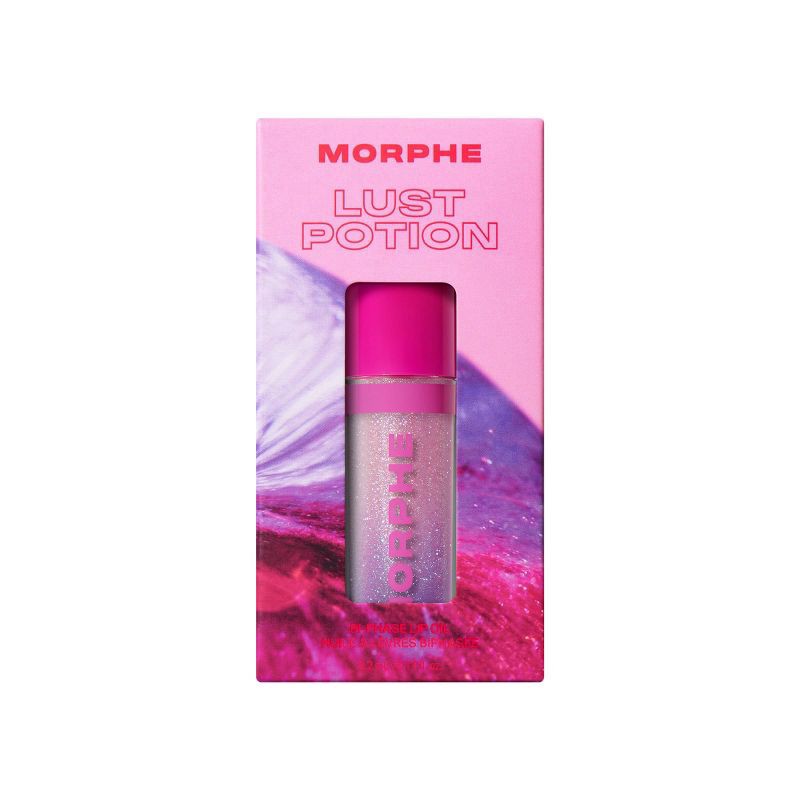 slide 10 of 10, Morphe Lust Potion Bi-Phase Lip Oil - Pure Passion - 0.11 fl oz - Ulta Beauty, 0.11 fl oz
