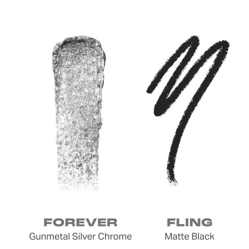 slide 2 of 10, Morphe Mixed Signals Dual-Ended Cream & Liquid Shadow Stick - Forever/Fling - 0.028oz - Ulta Beauty, 0.028 oz