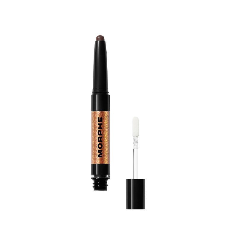 slide 1 of 10, Morphe Mixed Signals Dual-Ended Cream & Liquid Shadow Stick - Self-Aware/Don't Care - 0.028oz - Ulta Beauty, 0.028 oz