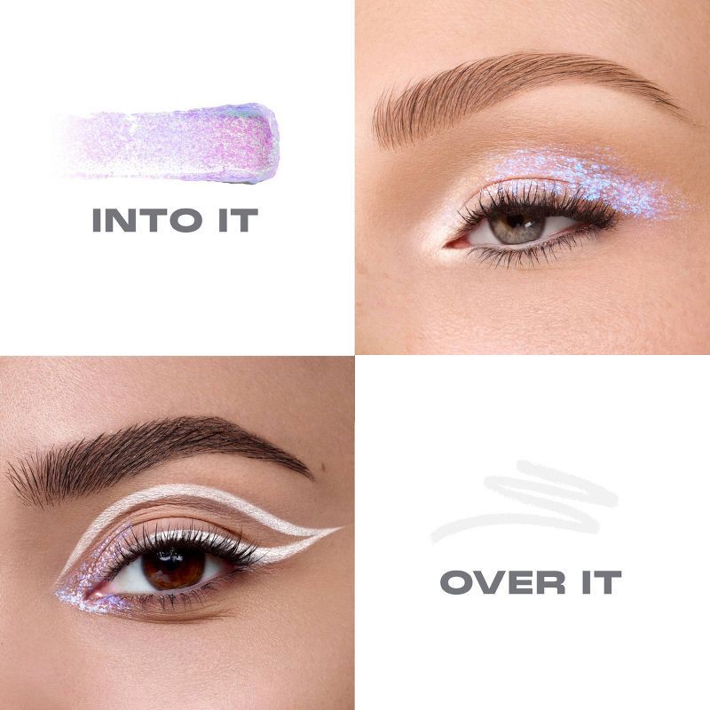 slide 3 of 10, Morphe Mixed Signals Dual-Ended Cream & Liquid Shadow Stick - Into It/Over It - 0.028oz - Ulta Beauty, 0.028 oz