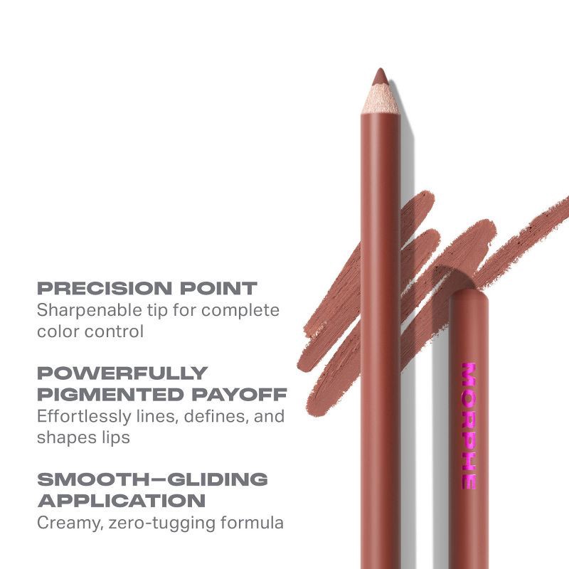 slide 5 of 9, Morphe Oral Flirtation Color Pencil - Passionate Plum - 0.05oz - Ulta Beauty, 0.05 oz