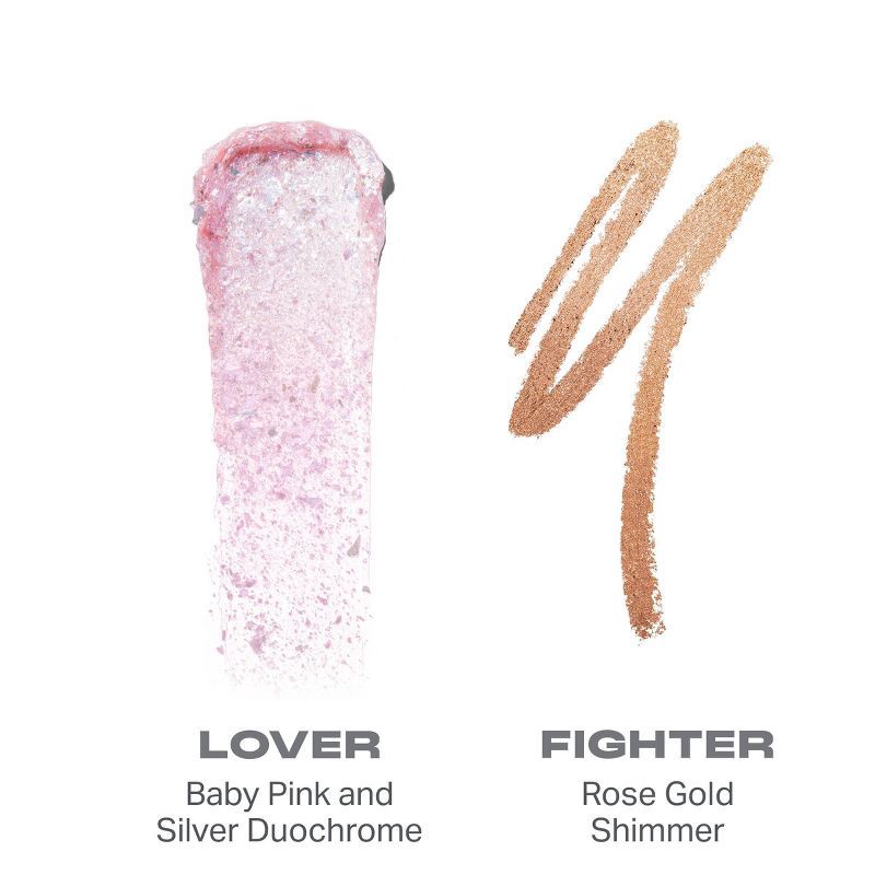 slide 2 of 10, Morphe Mixed Signals Dual-Ended Cream & Liquid Shadow Stick - Lover/Fighter - 0.028oz - Ulta Beauty, 0.028 oz