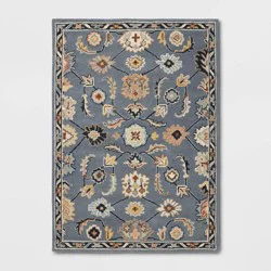 5&#x27;x7&#x27; Handtufted Persian Area Rug Blue - Threshold™