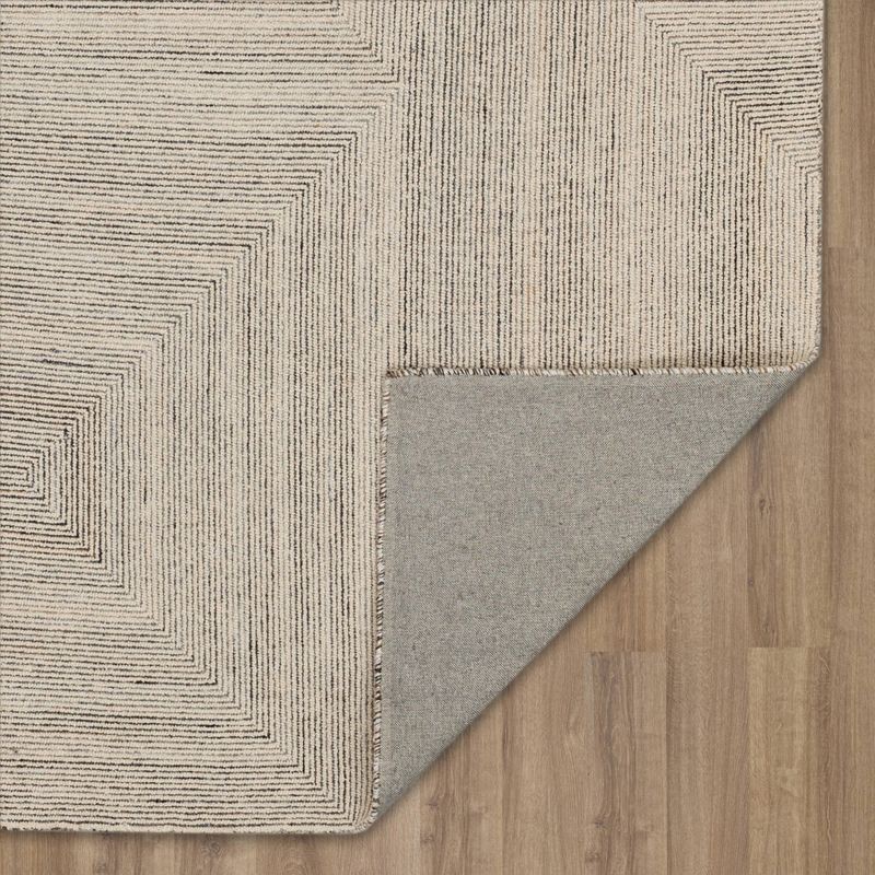 slide 3 of 6, Mohawk 5'x7' Wool and Poly Blend Area Rug Tan, 1 ct