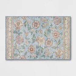 2'x3' Laurel Comfort Mat Accent Rug Blue - Threshold™
