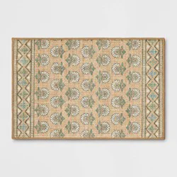 2'x3' Comfort Mat Bohome Accent Rug Yellow - Threshold™