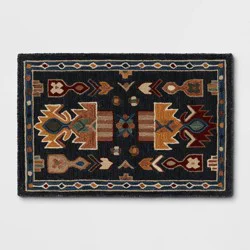 2'x3' Global Wool Accent Rug Blue - Threshold™