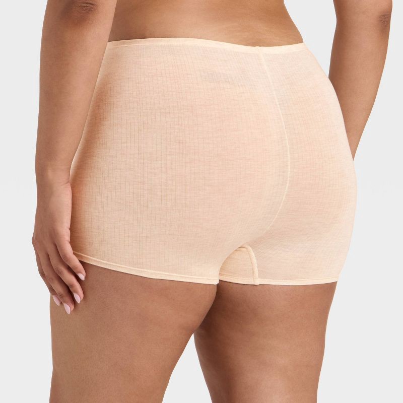 slide 5 of 5, Women's Modal Blend Shortie Underwear - Auden™ Oatmeal S, 1 ct