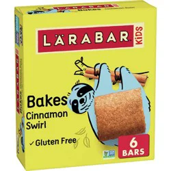 Larabar Kids' Cinnamon Swirl Bars - 6ct