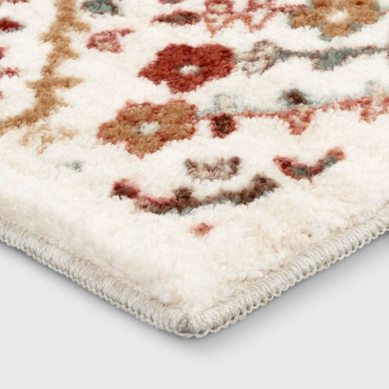 slide 3 of 4, 2'x3' Persian Accent Rug Spice - Threshold™, 1 ct