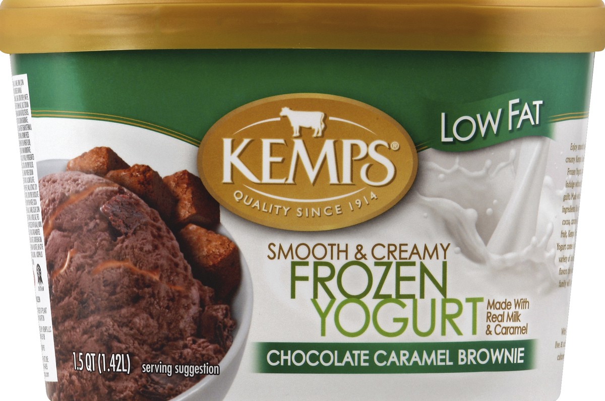 slide 3 of 4, Kemps Frozen Yogurt 1.5 qt, 1.5 qt
