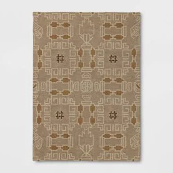 5&#x27;x7&#x27; Global Handtufted Area Rug Tan - Threshold™