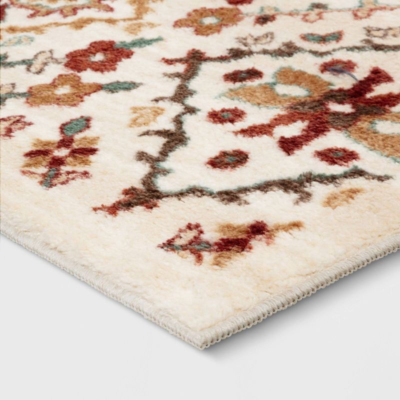 slide 3 of 4, 4'x5'6" Persian Area Rug Spice - Threshold™, 1 ct