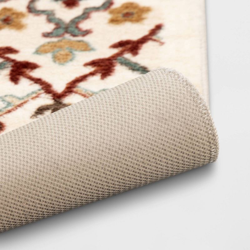 slide 4 of 4, 4'x5'6" Persian Area Rug Spice - Threshold™, 1 ct