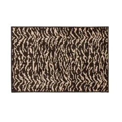 Woven Zebra Accent Rug Black/Tan - Threshold™