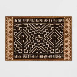 2'x3' Global Accent Rug Black/Tan - Threshold™