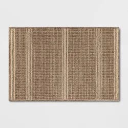 2'x3' Washable Tufted Accent Rug Light Brown - Threshold™