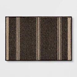 2'x3' Washable Tufted Accent Rug Dark Brown - Threshold™