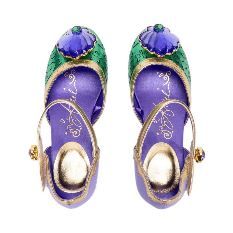 slide 4 of 6, Disney Princess Ariel Shoes - 7-8, 1 ct