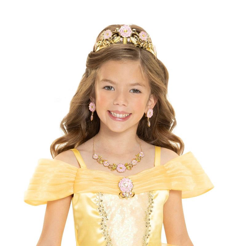 slide 2 of 3, Disney Princess Belle Jewelry Set Costume Accessories, 1 ct