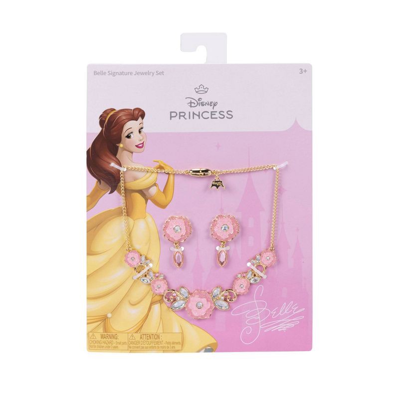 slide 3 of 3, Disney Princess Belle Jewelry Set Costume Accessories, 1 ct