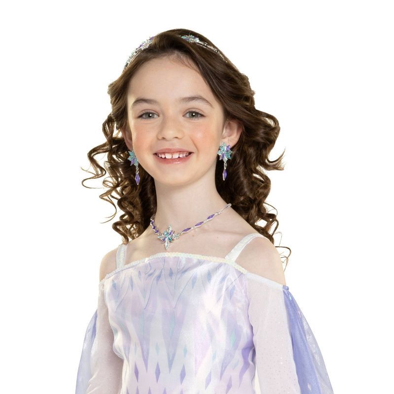 slide 2 of 4, Disney Princess ELSA Snow Queen Headband Costume Accessories, 1 ct
