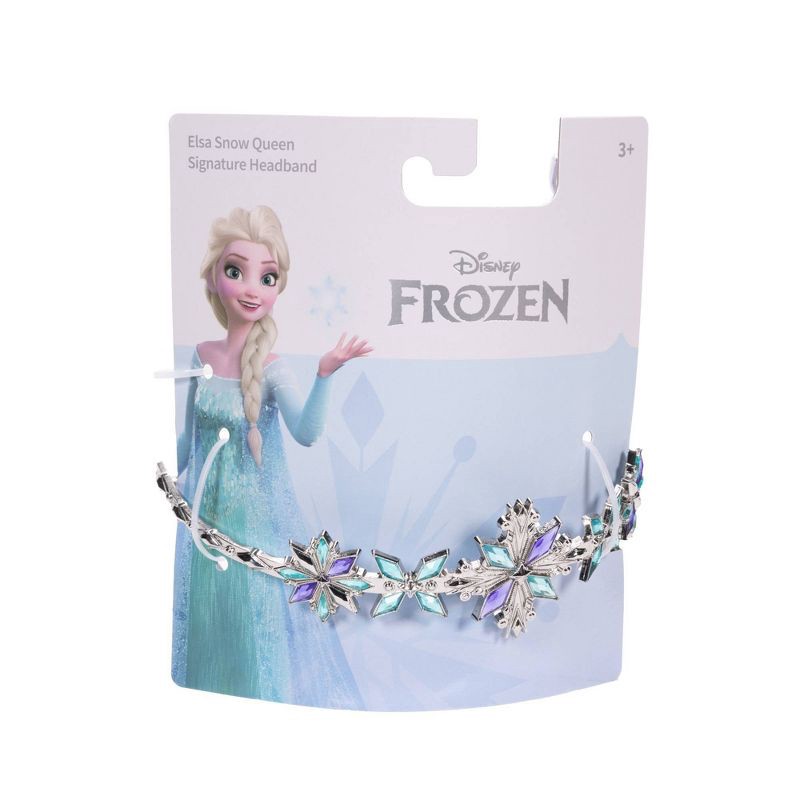 slide 3 of 4, Disney Princess ELSA Snow Queen Headband Costume Accessories, 1 ct