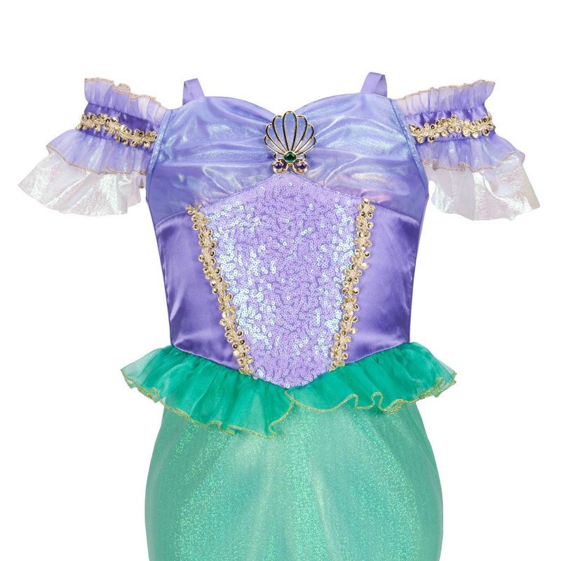 slide 4 of 7, Disney Princess Ariel Dress 7-8, 1 ct