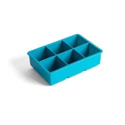 Houdini Large 6 Cube Silicone Ice Tray Blue