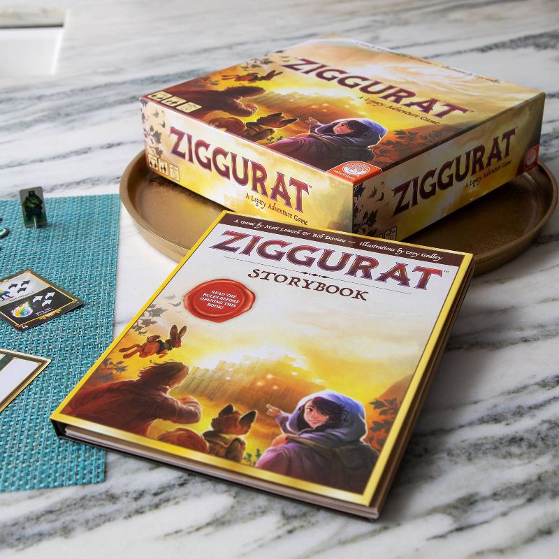 slide 6 of 6, MindWare Ziggurat Board Game: Strategy & War for 2-4 Players, Includes Cards & Tokens, 2+ Hours Play, 1 ct