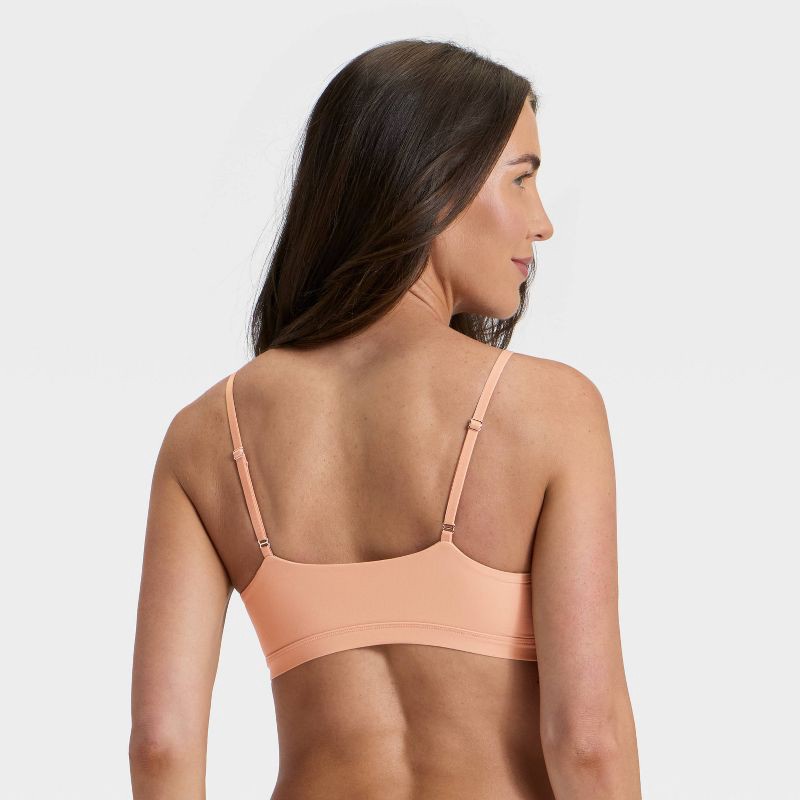 slide 2 of 5, Women's Luxe Stretch Unlined Nursing Bralette - Auden™ Pearl Tan XL, 1 ct