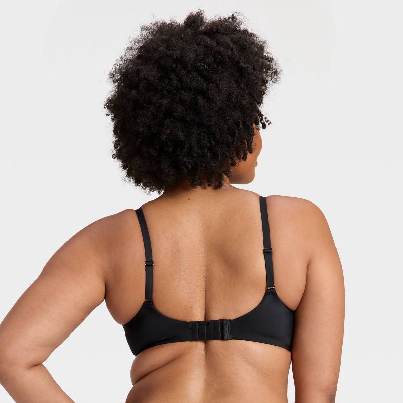 slide 5 of 5, Women's Lightly Lined Full Coverage Nursing Bra - Auden™ Black 36DD, 1 ct