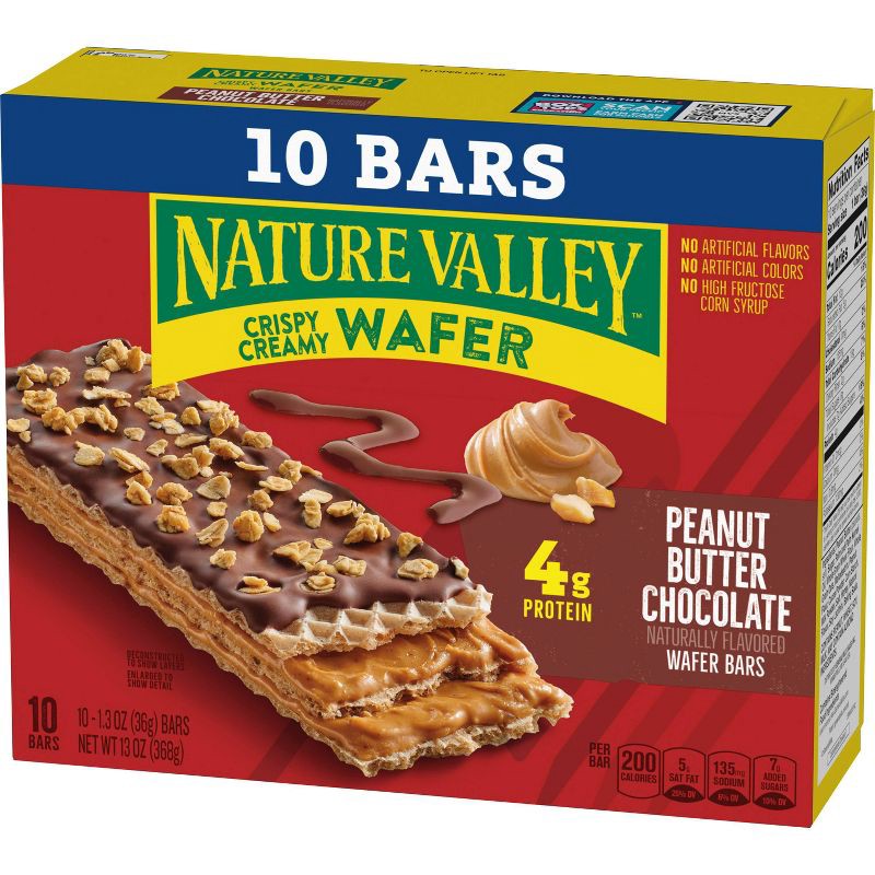 slide 3 of 5, Nature Valley Wafer Bar - 13oz/10ct, 10 ct; 13 oz