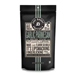 Pop Daddy Seasoned Pretzels Garlic Parmesan - 10oz