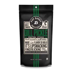 Pop Daddy Seasoned Pretzels Dill Pickle - 10oz