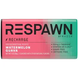 Respawn by Razer Watermelon Guava Sugar Free Mints with L-Theanine and B Vitamins - 1oz
