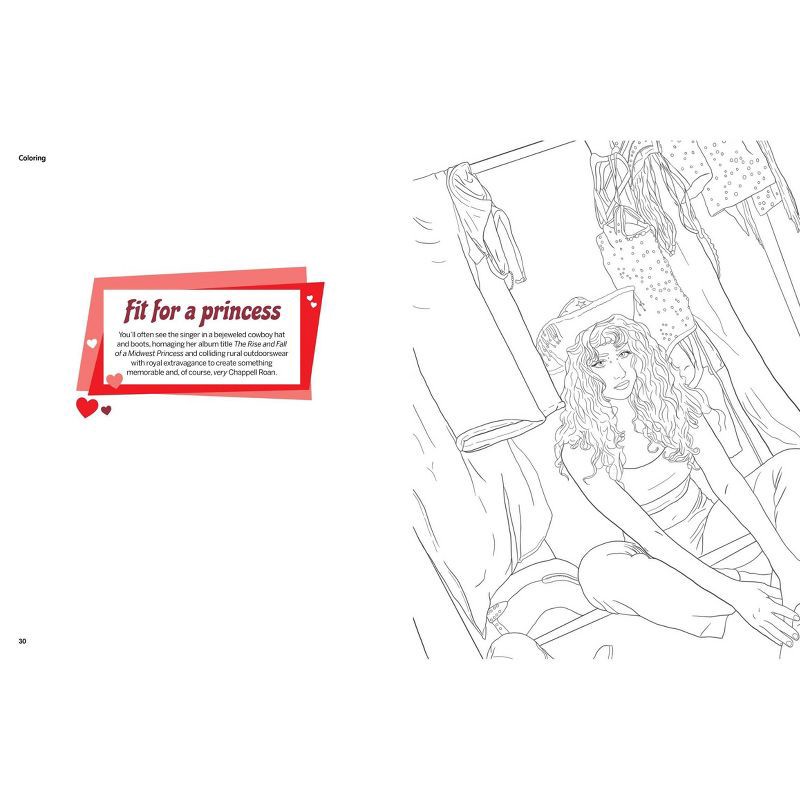 slide 4 of 6, Random House Chappell Roan Coloring & Activity Book - by Editors of Thunder Bay Press (Paperback), 1 ct