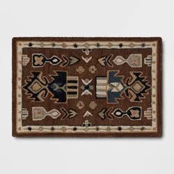 2'x3' Wool Tufted Accent Rug Brown - Threshold™