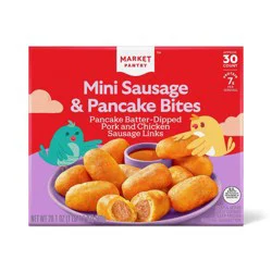 Frozen Mini Pancake & Sausage - 20.1oz/30ct - Market Pantry™