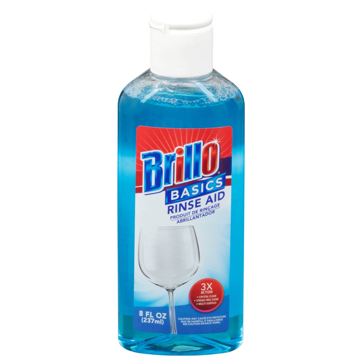 slide 1 of 9, Brillo Basics Rinse Aid, 8 oz