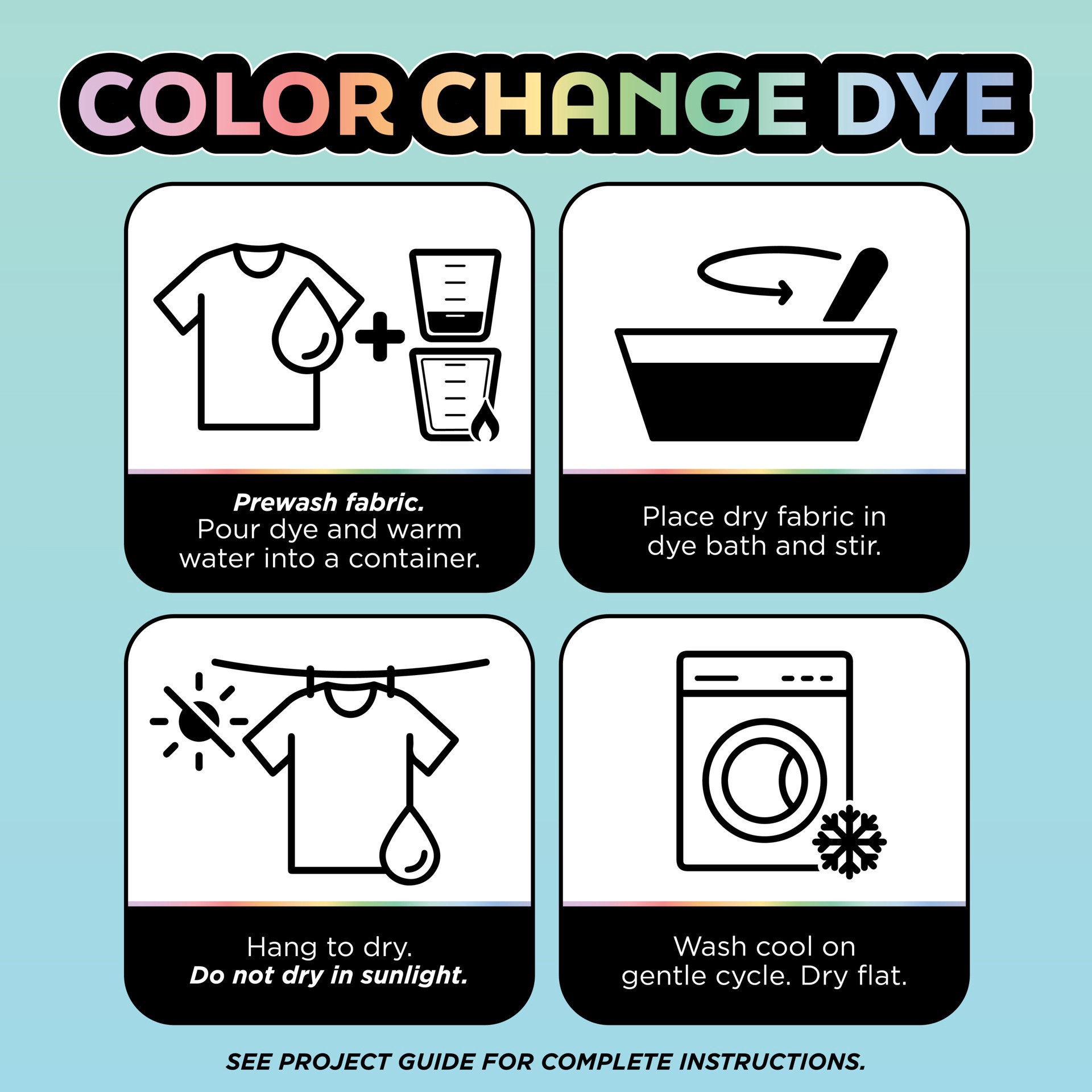 slide 4 of 6, Tulip Cool Color Change Dye Kit, 2 fl oz