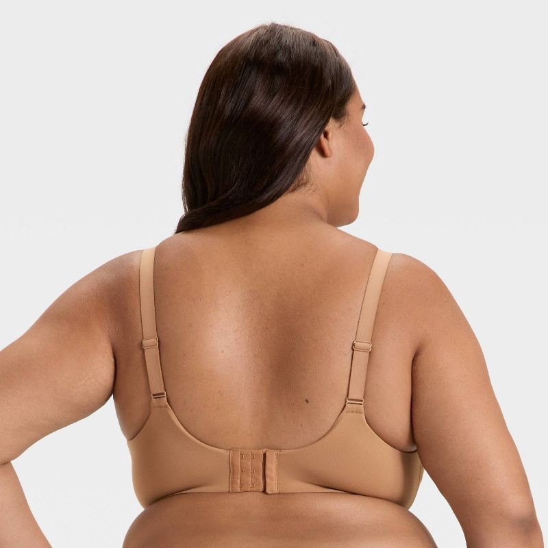 slide 2 of 3, Women's Luxury Collection Luxe Stretch Lightly Lined Scoop Bralette - Auden™ Caramel XXL, 1 ct