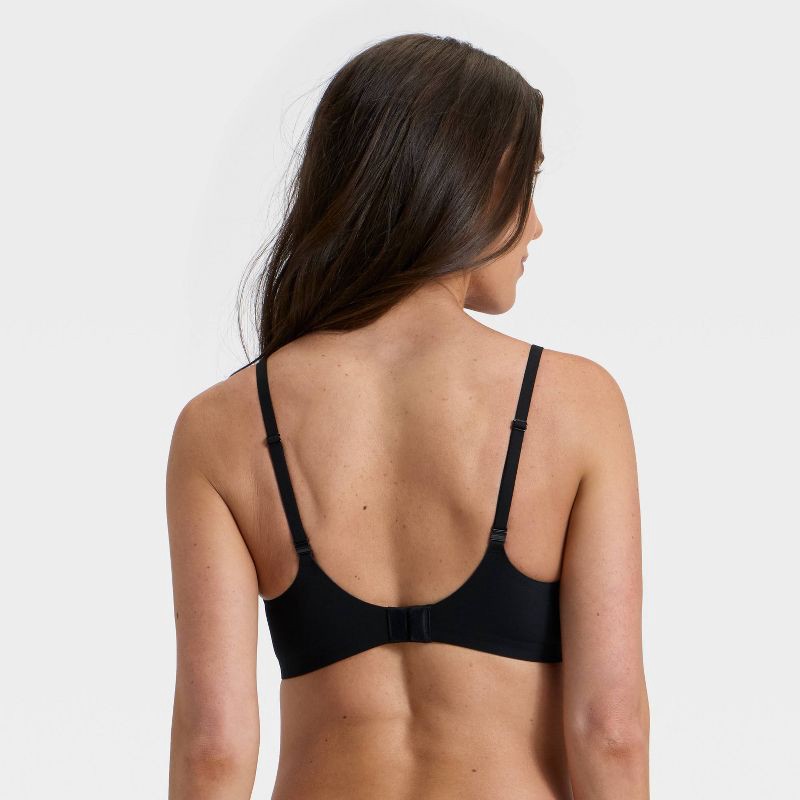 slide 2 of 6, Women's Luxury Collection Removeable Pad V-Neck Bralette - Auden™ Black M, 1 ct