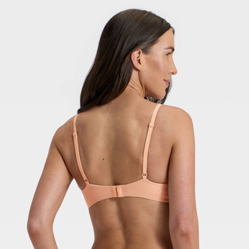 slide 2 of 5, Women's Luxury Collection Luxe Stretch Lightly Lined Scoop Bralette - Auden™ Pearl Tan L, 1 ct