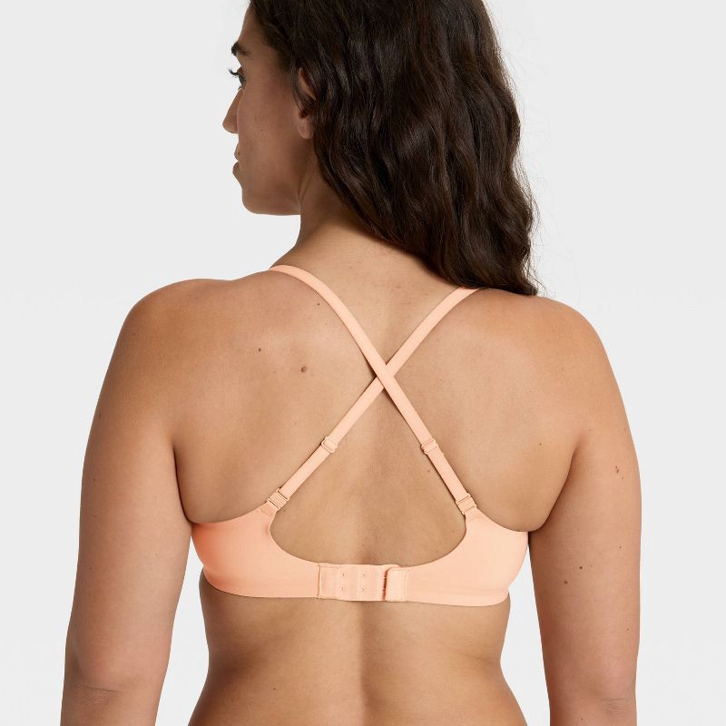 slide 4 of 6, Women's Luxury Collection Removeable Pad V-Neck Bralette - Auden™ Pearl Tan L, 1 ct