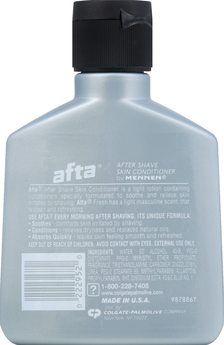 slide 3 of 6, Colgatepalmolive Company Afta By Mennen Fresh After Shave Skin Conditioner, 3 fl oz