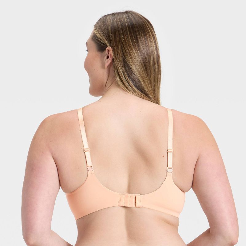 slide 6 of 6, Women's Luxe Stretch Wirefree Plunge Bra - Auden™ Pearl Tan 38D, 1 ct